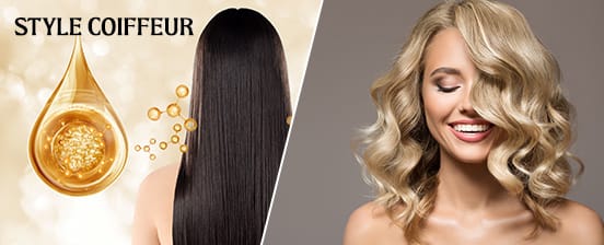 Glättende Keratinbehandlung oder Dauerwelle – optional mit Haarschnitt