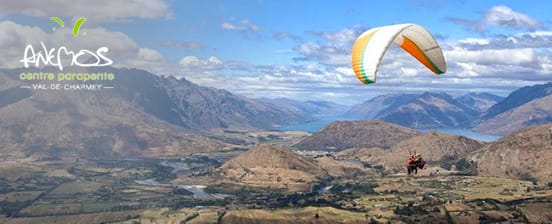 Grand vol parapente biplace avec photos et film