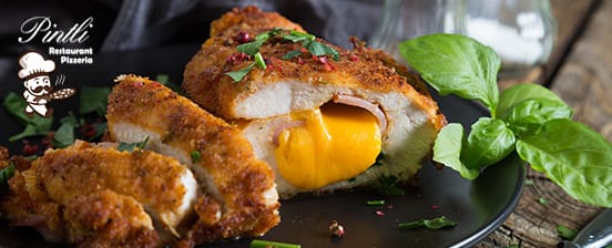 3-Gang-Dinner mit Cordon bleu: 10 zur Auswahl