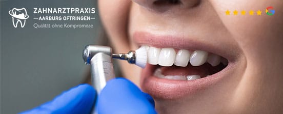Professionelle Dentalhygiene und Kontrolle – optional mit Röntgen