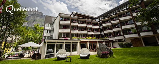 3-Sterne-Hotel in Leukerbad, Hotel Quellenhof