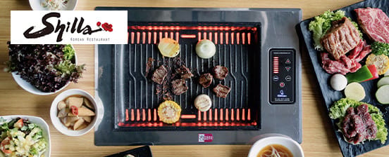 Koreanisches 2-Gang-BBQ-Tischgrill-Menü