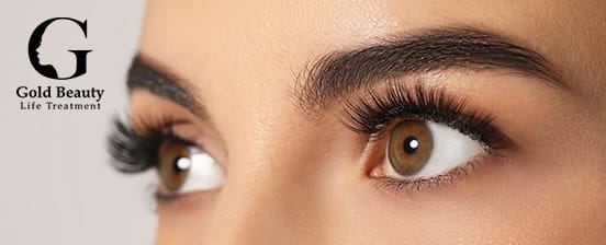 Wimpern- oder Augenbrauenbehandlung