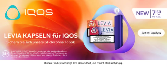 NEW: LEVIA Kapseln für CHF 7.50