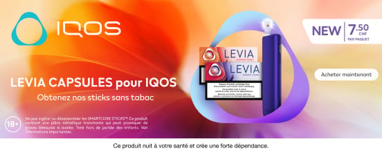 NEW: LEVIA capsules pour CHF 7.50