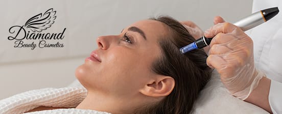 Intensiver Haarwuchsaufbau mit Microneedling