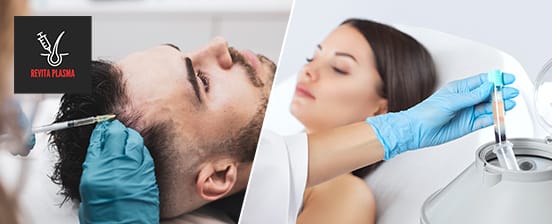 PRP-Behandlung für Gesicht oder Haare