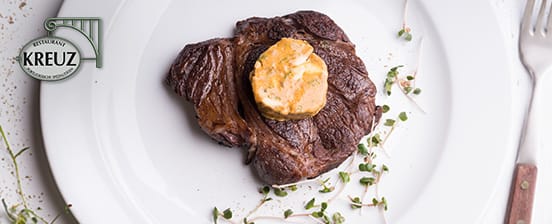 3-Gang-Dinner mit Rindsfilet vom Grill