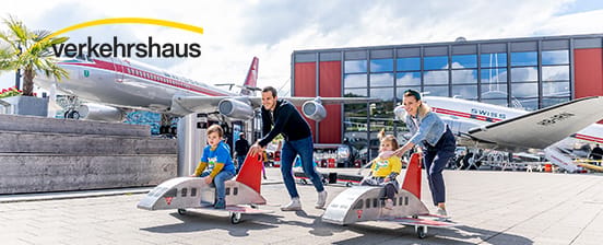 Eintritt ins Verkehrshaus der Schweiz