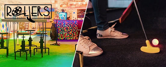 Minigolf mit Snacks und Getränken nach Wahl