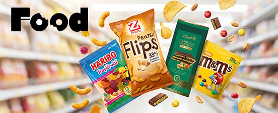 Snacks und Kaffee