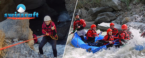 Rafting und Canyoning Erlebnisse