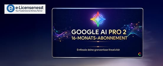 Google Gemini Pro (Google AI Pro 2) für 16 Monate