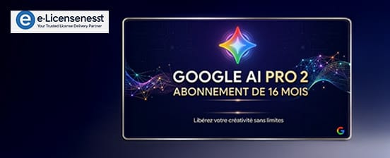 Google Gemini Pro (Google AI Pro 2) pour 16 mois