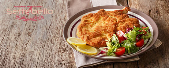 3-Gang-Dinner mit Kalbsschnitzel