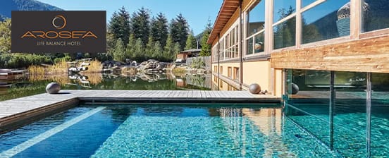 Hôtel 5 étoiles près de Merano, Arosea Life Balance Hotel