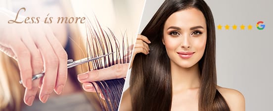 Glättende Keratinbehandlung – optional mit Haarschnitt