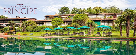 4-Sterne-Hotel auf den Hügeln über Lugano, Park Hotel Principe