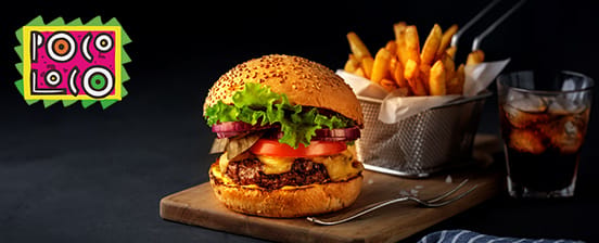 Menu burger
