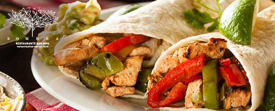 4-Gang-Menü mit Fajitas à discrétion