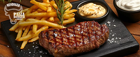 3-Gang-Dinner mit Rindshohrücken vom Grill