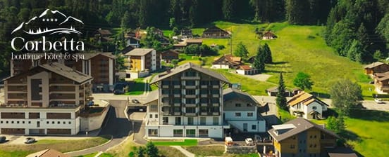 4-Sterne-Hotel bei Montreux, Boutique Hôtel Corbetta