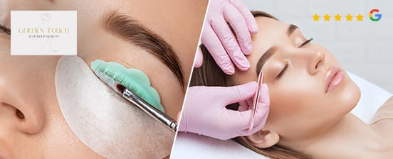 Wimpern- und/oder Augenbrauenlifting inkl. Färben