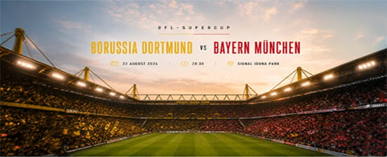 Supercup 2026: Borussia Dortmund vs Bayern München am 22.08.2026