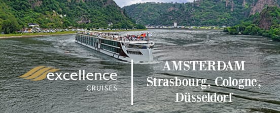 8 nights on the Excellence Crown: Basel – Amsterdam – Basel