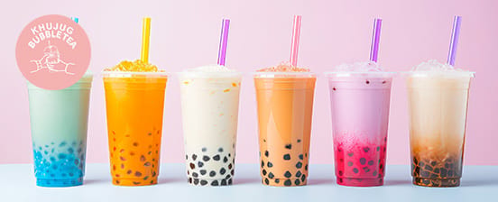 Bubble Tea nach Wahl als sommerliche Erfrischung
