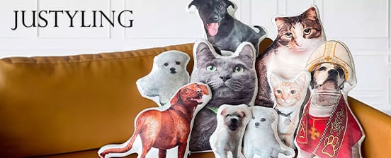 Personalisiertes geformtes Fotokissen