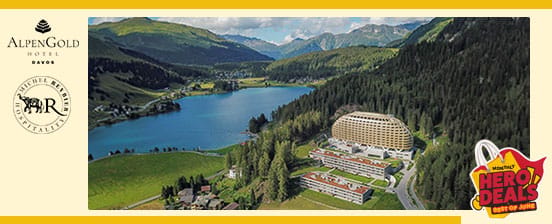 Preisgekröntes 5-Sterne-Hotel in Davos, AlpenGold Hotel