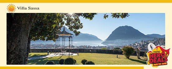 4-Sterne-Hotel in Lugano, Villa Sassa Hotel Residence & Spa