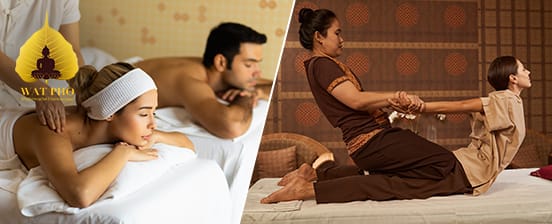 Traditionelle Watpho-Tempel-Thai-Massage für Einzelpersonen oder Paare