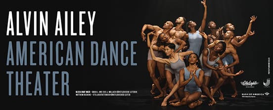 Entrée pour l'Alvin Ailey American Dance Theater