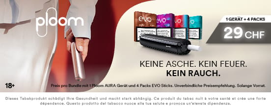 NEU: Ploom AURA + 4 EVO Packs