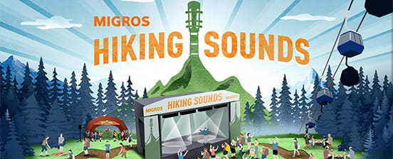 Hiking festival Migros Hiking Sounds