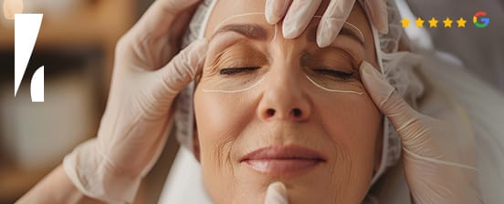 Aesthetic upper eyelid lift