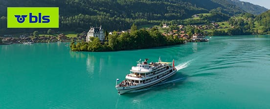 Tageskarte für Schifffahrt auf dem Brienzersee