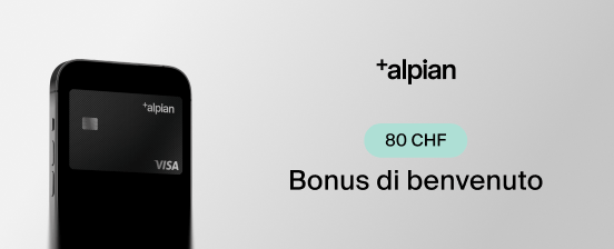 CHF 80.– di bonus in omaggio