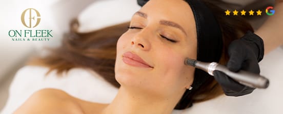 Gesichtsreinigung mit Microneedling