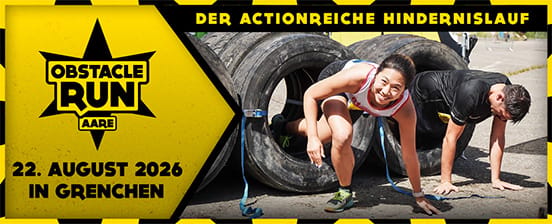 Obstacle Run Aare 2026 – Hindernislauf für Gross und Klein