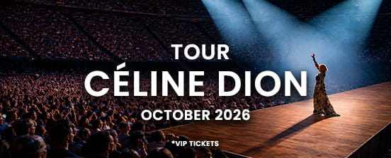 Céline Dion live in Paris im Oktober 2026