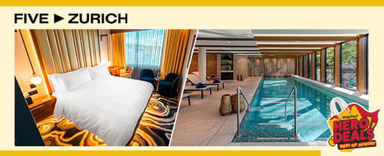 Hôtel 5 étoiles supérieur primé à Zurich, FIVE Zurich