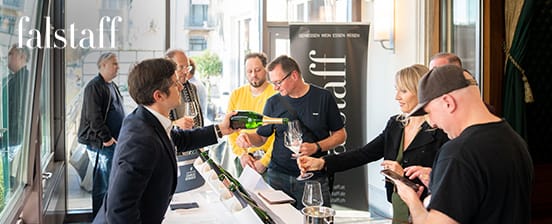 Weintasting-Event Falstaff Schaumweinfestival Zürich 2026