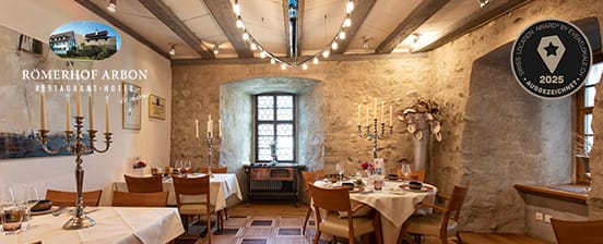 3-Sterne-Hotel in Arbon, Restaurant-Hotel de charme Römerhof