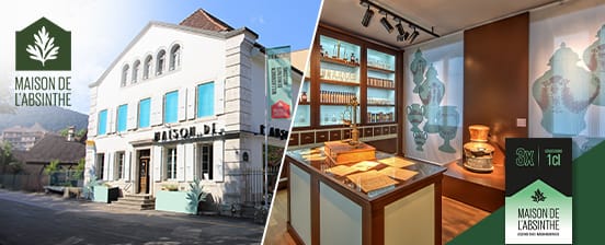 Besichtigung des Maison de l'Absinthe mit Degustation