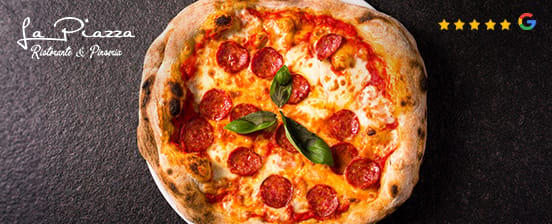 3-Gang-Menü mit Pizza nach Wahl